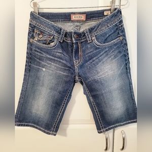 MEK DENIM BERMUDA SHORTS